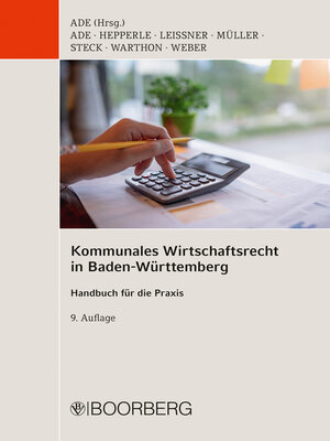 cover image of Kommunales Wirtschaftsrecht in Baden-Württemberg